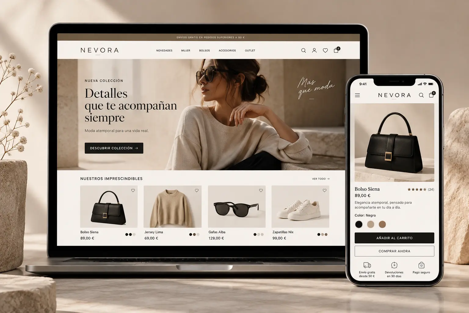 Proyecto eCommerce Nevora