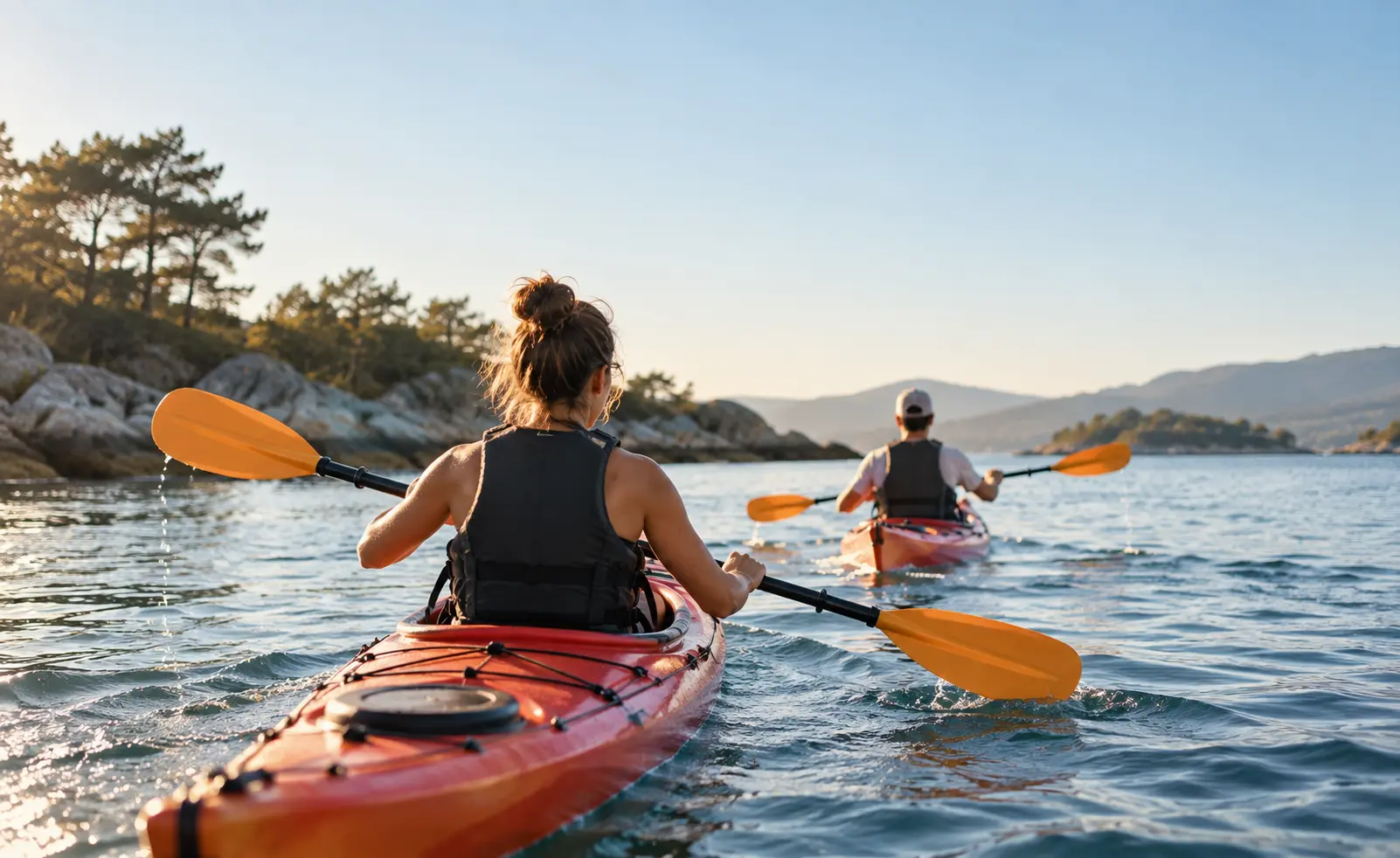 Ruta guiada en kayak